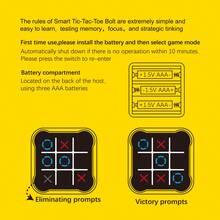 Electronic Tic Tac Toe Game - Portable Handheld Electronic Puzzle Game, 3-In-1 Tic Tac Toe Game, Portable Travel Toy, Promoting Educational Memory Growth, Unlimited Fun Tic Tac Toe Board Game, Birthday Surprise, Best Gift For Halloween And Christmas - Màu vàng - Xem 6