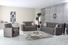 Dmora Anikide - Divano Letto 2 Posti, 85x160 cm Nero, Contenitore