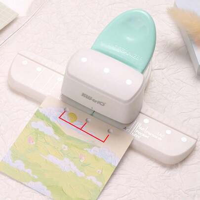 Perforatore a 3 fori, perforatore per fogli mobili, perforatore per quaderni, diari, album di ritagli, forniture per ufficio, forniture scolastiche, articoli di cartoleria