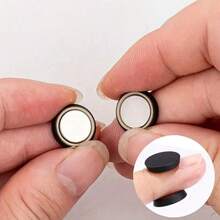 1Pair/2/4Pairs Flat Colorful Magnetic Clasp Veil Scarf Clip, Shawl Brooch Windbreaker Shawl Multi-Functional Anti-Slip Magnetic Clasp