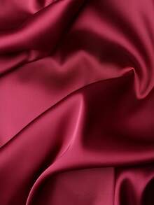 1 pieza Tela de satén premium de unicolor, material de poliéster suave y fluido, adecuado para decoración de bodas, vestidos de novia, ropa de moda y proyectos artesanales, tela decorativa | Textura elegante | Fibra de poliéster de alta calidad