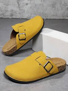 أحذية نعل من الفلين مريحة للارتداء بدون ربط، مناسبة للرجال والنساء، للارتداء اليومي في المنزل والمكتب والسفر والشاطئ، مناسبة لمناسبات الجمعة والكريسماس وعيد الحب