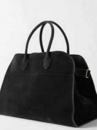 Women's High-End Niche Design Large Capacity Vintage Commuter Tote Bag - Fashionable, Suitable For All Seasons Multifunctional Single Shoulder Crossbody Bag, Provides Ample Space For Gym Bags, Handbags, And Everyday Commuting In Retro Style