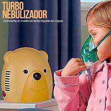 Nebulizador de Compresor para Bebés, Ni?os y Adultos con masscarillas - Camel - Ver 5