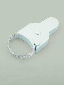 Nastro da fitness compatto in plastica - Strumento di misurazione della circonferenza corporea facile da usare per braccia, gambe, vita e torace - Righello morbido portatile per studenti e uso domestico, metro a nastro, metro a nastro telescopico automatico per misurazione corporea e perdita di peso, metro da sarta preciso per sartoria, cucito, fitness, artigianato, abbigliamento