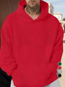 Sudadera con capucha impresa de tema francés para hombres con eslogan francés y patrón de bádminton - Sudadera casual negra y blanca, ajuste holgado para entusiastas del bádminton, frase francesa (J'PEUX PAS J'AÏ BADMINTON), lavable aáquina para otoño e invierno - Negro - Ver 10