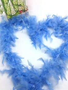 1 件人造羽毛围巾非常适合女士服装配饰派对舞蹈装扮节日圣诞树装饰手工制作 DIY - A - 查看 14