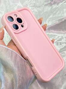 For IPhone Case Camera Protection Soft TPU Case Matte Silicone Skin-Friendly Touch Phone Case For IPhone 17ProMax 11 12 13 14 15 16 Pro Max 16e 17 Air 13mini For Galaxy S22 S23 S24 S25 Plus Ultra For Galaxy S21 Plus S21 FE S21 Ultra Note20 A13 A14 A15 A16 A17 A33 A34 A35 A36 A52 A53 A54 - 粉色 - 查看 3