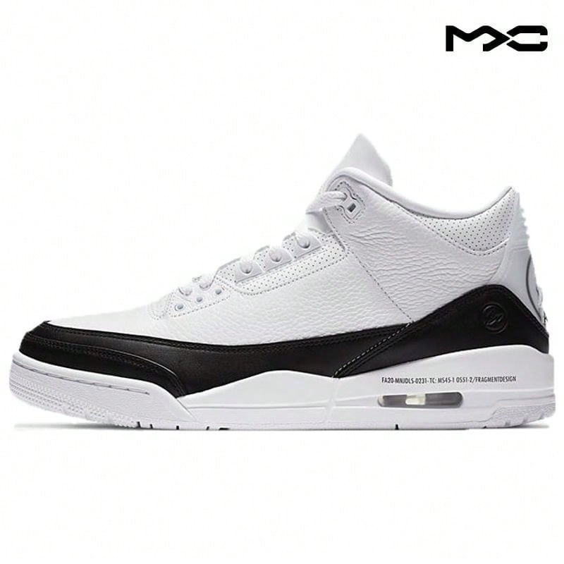 X Air Jordan 3 Retro SP 'White' Black Sneakers Men DA3595-100 - 彩色 - 查看 1