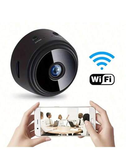 Teruhal 2.4GHz Wireless Slimme Camera HD Indoor/Outdoor Security Cam Voice Transmission, Mobile App Remote Viewing, USB Rechargeable Battery, Motion Alerts, WiFi Connectivity Easy Home Surveillance view 6
