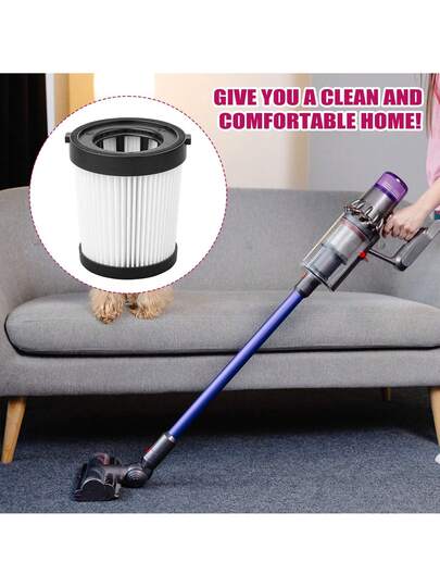 Stofzuiger Filter Replacement Compatible Fabuletta FSV101 FSV001, HEPA Filters Cordless Stick Cleaners Cleaning Brush Girnoor G165, G160, Afoddon A300