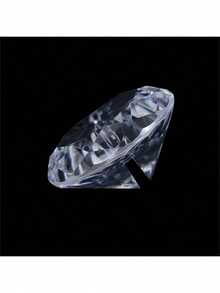 2/10 件仿水晶钻石卡片夹桌号姓名座位标签席位卡夹照片图片卡展示架 - 透明色 - 查看 7