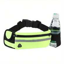 Unisex Waterproof Running Waist Pack, Convenient Hands-Free Phone Pocket Design, Durable Chain, Suitable For Active Lifestyle
