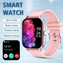 2025 New Touch Screen Smart Watch, Support Call Function, Step Counting And Exercise Tracking, Call And SMS Reminder, Multi-Function Fitness Smart Bracelet, Wireless Connection To Android And IOS Phones, Unisex, Holiday/Birthday Gift - 彩色 - 查看 3