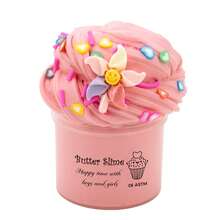 Set de slime con mantequilla perfumada de 70ml, suave, no pegajoso, elástico, regalo ideal para fiestas de cumpleaños de niños, Navidad y otras ocasiones - Multicolor - Ver 6