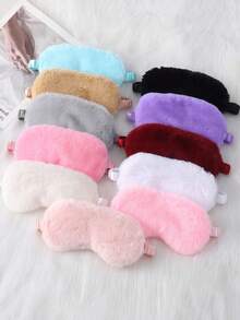 Sleeping Mask Sleeping Blindfold Soft Plush Eye Masks Cute Love Cloud Eye Cover Plush Mask Eyepatch Nap Health Eye Cover,Silk Furry Sleep Masks Comfortable Blindfold Eye Cover Colorful Satin Night Eyeshade Cover,Nap Sleeping For Women Men Bedroom,Travel,Office,School, Back To School Supplies