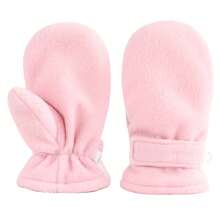 幼儿婴儿冬季保暖手套，带保暖内衬，可调节，男女宝宝均适用，加厚保暖，适合1-4岁儿童