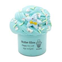 Set de slime con mantequilla perfumada de 70ml, suave, no pegajoso, elástico, regalo ideal para fiestas de cumpleaños de niños, Navidad y otras ocasiones - Multicolor - Ver 9