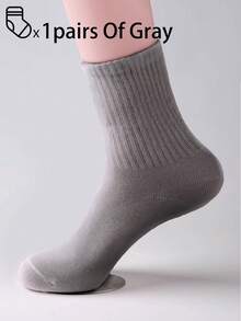 250/200/150/100/50/40/30/20/15/10/5/3/1双男士透气运动袜，时尚字母印花高弹户外跑步袜，舒适透气，防臭抗菌袜子适合日常生活，秋季 - 彩色 - 查看 24