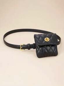 1 Stück Hüfttasche, Gürteltasche, Damen Hüfttasche Mini leicht gesteppt Bauchtasche Stylische Gürteltasche im französischen Stil Ins Umhängetasche Vielseitig modische Hüfttasche für den täglichen Gebrauch (Schlechte Näharbeit kann zu übersprungenen Stichen, Fadenbrüchen, losen Nähten oder ausgefransten Kanten führen, was normale Vorkommnisse in der Fabrikproduktion sind. Solche Verarbeitungsmängel sind in der Tat unvermeidbar.)