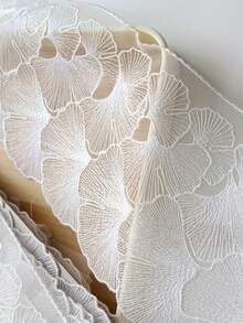 1 Yard Tulle Lace Trim, 15cm Wide, Sewing Accessory For Dress, Gown, DIY Decoration - White - View 5