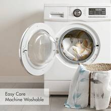 EstiloTendenciaMadison Park - Cortinas Transparentes Para Dormitorio, Modernas Y ContemporáNeas, De Lino Natural, 84 Pulgadas De Largo Para Sala De Estar, Cortina Transparente Moderna Con Ojales Cecily Botanical, 50 Pulgadas De Ancho X 84 Pulgadas De Largo, Paquete De 1 PanelCalidad PremiumVersióN Mejorada - Hojas Gris - Ver 8