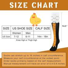 Junely Compression Socks For Women Knee High Socks For Running Athletic Nurses Work Support Travel Flight Sports-9579 - Multicolor12 - View 6