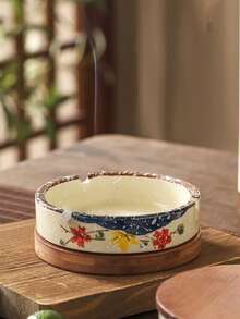 Cendrier rond, cendrier de table. C'est un accessoire de fumeur adapté pour être offert en cadeau et peut être utilisé pour la décoration de bureau ou de la maison. (La coque de ce produit est en céramique, avec une texture et une couleur pleines d'artisanat.) En tant que fournitures de rentrée scolaire, ce cendrier rétro est un cendrier décoratif portable.