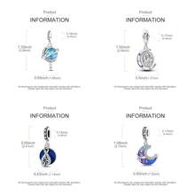 Suministros para hacer joyas, accesorios con diseños de estrella, luna y planeta para proyectos de manualidades de pulseras y colgantes para mujeres