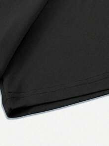 Black And Gold Vibes Only T Shirt For Men Women Graphic Tee Casual Short Sleeve Cotton Top Football Fan Apparel Sports Team Spirit Wear Streetwear Fashion Clothing Unisex - 黑色 - 查看 4