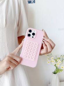 Ốp điện thoại silicon màu hồng dễ thương 1 chiếc, kiểu dáng Macaron, 2 trong 1, có đế hút, lưới hút, mẫu mới nhất bán chạy nhất, tương thích với Samsung Galaxy S25, S24, S24 Plus/S24+, S24 Ultra, S24 FE, S20, S21, S22, S23 và 11/11 Pro/11 Pro Max/12/12 Pro/12 Pro Max/13/13 Pro/13 Pro Max/14/14 Pro/14 Pro Max/15/15 Pro/15 Pro Max/16/16 Pro/16 Pro Max, 16E. Ốp silicon có độ bám tốt và khả năng chống sốc chuẩn quân đội, màu pastel mùa xuân, quà tặng, phiên bản quốc tế, không phải phiên bản nội địa. - Hồng - Xem 5