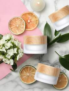 1 buah Botol Kaca Isi Ulang untuk Penyimpanan Lotion, Krim Mata, Dispenser Tertutup, Masker Wajah, dan Wadah Kosmetik - MultiWarna - View 7