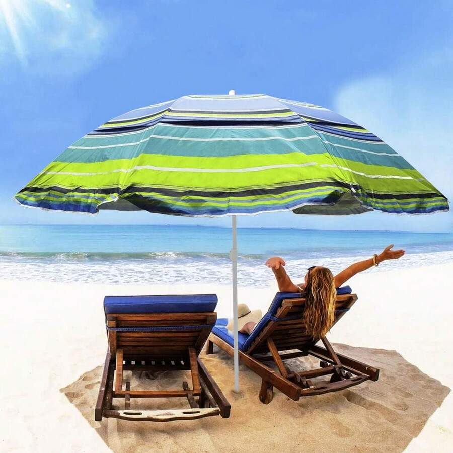 Outdoor Parasol, Stand And Base - 1 - View 1