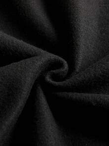 Tween Boy Cartoon Print Warm Sweatshirt - Black - View 7