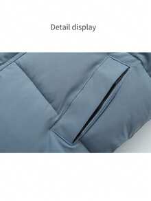 儿童外套男童女童中长款连帽防寒服大衣