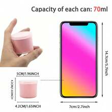 Set de slime con mantequilla perfumada de 70ml, suave, no pegajoso, elástico, regalo ideal para fiestas de cumpleaños de niños, Navidad y otras ocasiones - Multicolor - Ver 3