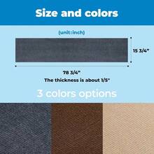 Catify Sloped Sisal Scratchers Indoor Cats, Climbing Ramp Fun And Interactive Indoor, Supports Natural Behaviors, Heavy Duty - Gray - 灰色 (78.7 x 15.8") + 78.7"長 x 15.8"寬 x 0.2"高 - 查看 6