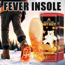 Calentadores de plantilla para los pies - Plantillas desechables calientes - Calor durante 12 horas - Plantillas activadas por aire - Plantillas con calefacción por aire - Para los dedos de los pies - Plantillas para hombres y mujeres
