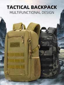 Mochila Tática MOLLE Mochila Rucksack, Mochila Tática de Assalto de Equipamentos para Caça, Camping, Trekking, Esporte, Pequena Mochila de Camping