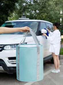 1 多功能足浴桶、足部水疗、足部护理、便携式足浴桶、适合懒人的可折叠家用足浴器、便携式足浴器、手提包设计、冬季必备品、男女通用隔热足浴袋、足浴桶、宿舍足浴桶 - 便携式足浴桶，可用于洗脸、泡脚、洗衣，旅行必备品，学生宿舍的绝佳物品。