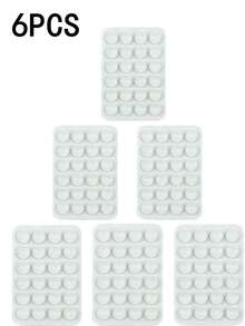 1pc Double-Sided Silicone Phone Suction Cup Accessory, Strong Suction Phone Holder, Free Sticky Mobile Phone Handle, Finger Grip, Suitable For Selfie And Video