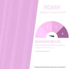 Curtains - Baby Pink - View 2