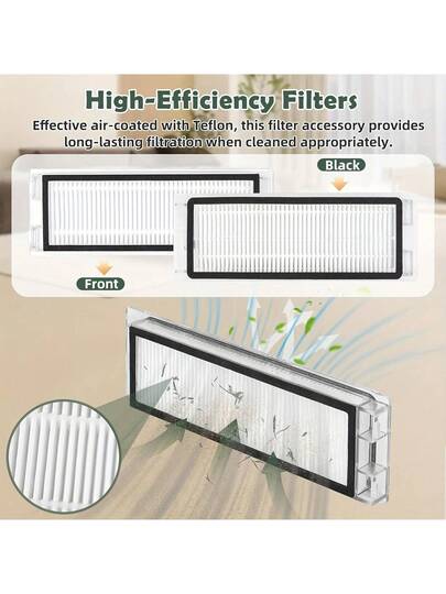 Replacement Parts Roborock Revo/P10 Stofzuiger Cleaner Accessories Kit Main Brush Mop Pads Side Hepa Filters Bags view 4