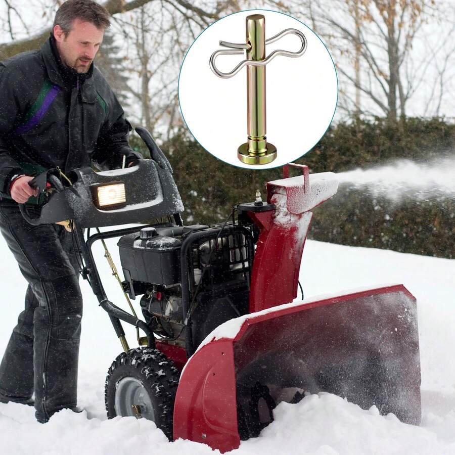 10 قطعة 738-04155 مسامير قص و 10 قطعة 714-04040 مسامير شق لمنفاخ الثلج، طقم مسامير قص بديلة مسامير كوتر أجزاء منفاخ الثلج متوافقة مع Craftsman MTD Cub Cadet Troy-Bilt Yard-Man Huskee