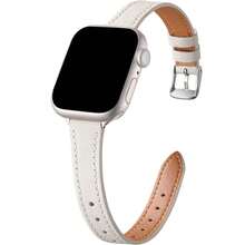 BEIMUSON Geeignet für Apple Watch Armband Series 11/10/9/8/7/6/5/4/3/2/1/SE/Ultra Universal, hochwertige PU-Leder Armbanduhr, leicht, atmungsaktiv, modischer Damenstil für Series 38mm 40mm 41mm 42mm 44mm 45mm 46mm 49mm