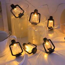 10/20 LED Antique Kerosene Lamp Fairy Lights – Perfect For Adding Vintage Charm To Any Holiday Setting