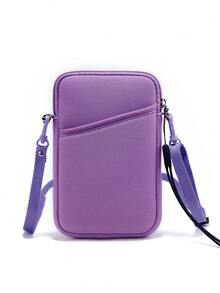 Crossbody Phone Organizer Pouch Lightweight Wallet Purse For Phone Coins Keys Cards Suitable For Elderly With Lanyard For Women Wallet Purse Wallet Wristlet Wallet - Multicolor - View 9