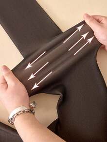 1pc 220g/80g/300g Women's Spring And Autumn Silk Stockings,Fleece Lined Tights,Black Sexy Transparent Long Socks, Plus Size Leggings,Autumn And Winter Thick Plush Warm Leggings And Pantyhose, Winter Work And Business Tight Pants (Suitable For -5-15 °   C) Bedroom Essentials Travel Essential - 黑色 5 - 查看 7