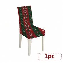 1 ou 4 ensembles de table et chaises avec motifs de Noël ou de flocons de neige, ensemble de table et chaises saisonniers de 45 x 60 cm, décoration de table de fête, décoration de la maison, décoration de Noël, fournitures de fête