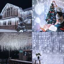 1pc 3m96led USB Power Home Decor LED String Light,Indoor Room Decor Fairy Lights,Bedroom Living Room Wall Decor Lights,Wedding Party Decor Light String,Christmas Tree Decoration String Light,Outdoor Camping Decor Lights - White - View 5